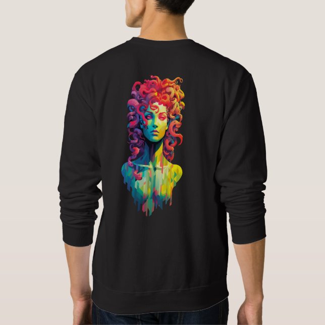 Sudadera Medusa Colorful (Reverso)