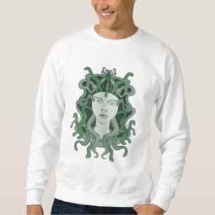 Sudadera Medusa Gorgo Serpiente Gorgona Monstruo Mitología