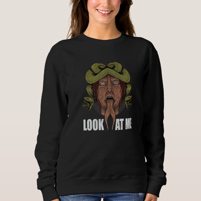 Sudadera Medusa Look At Me (Anverso)