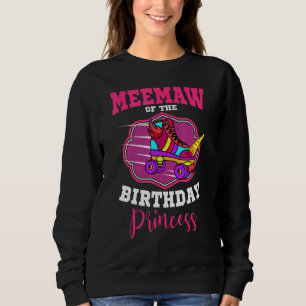 Sudadera Meemaw De La Princesa Nacida Patinadora