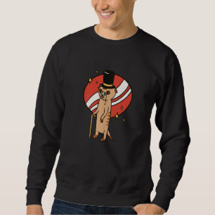 Sudadera Meerkat Animales Elegantes 1