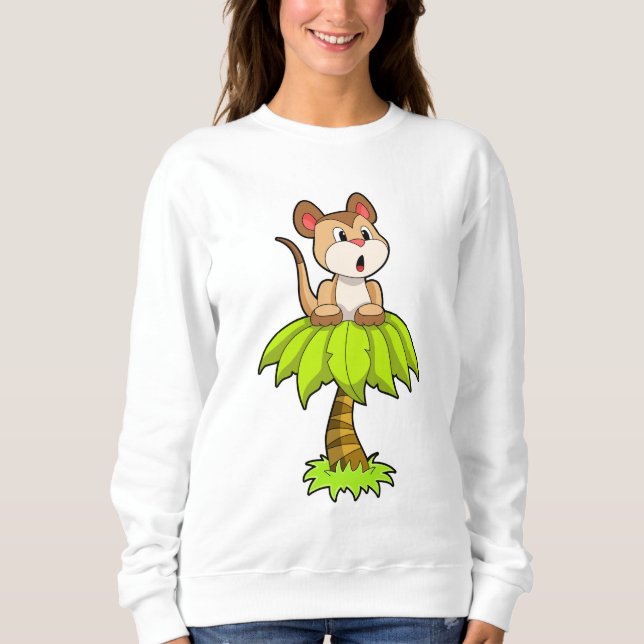 Sudadera Meerkat con árbol (Anverso)