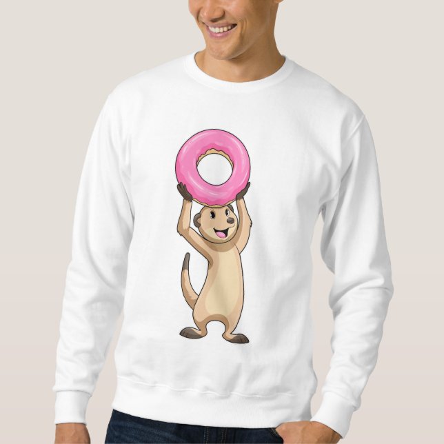 Sudadera Meerkat con Donut (Anverso)