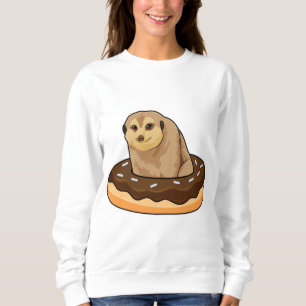 Sudadera Meerkat con Donut