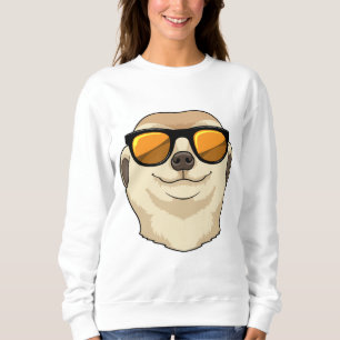 Sudadera Meerkat con gafas de sol