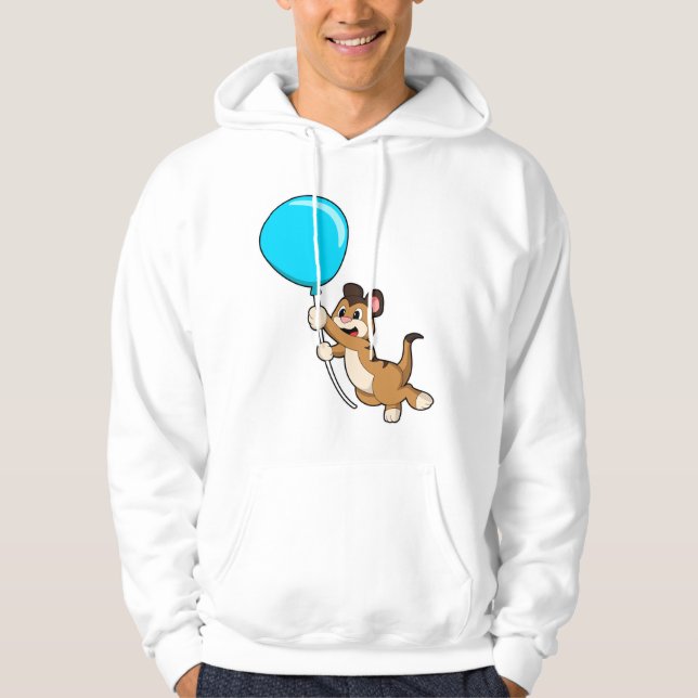 Sudadera Meerkat con globo (Anverso)