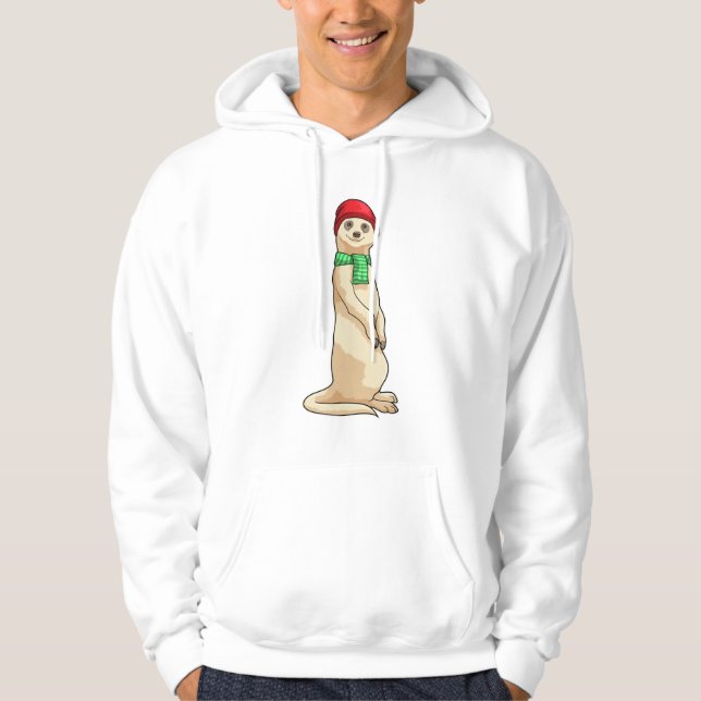 Sudadera Meerkat con Gorra y Scarf (Anverso)