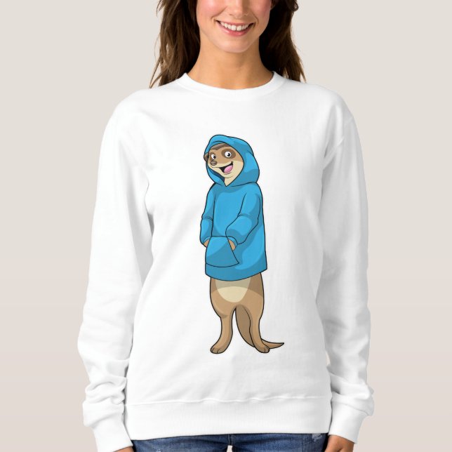 Sudadera Meerkat con Hoodie (Anverso)