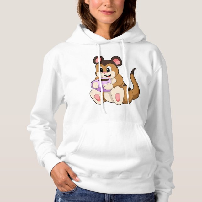 Sudadera Meerkat con la Copa de Café (Anverso)