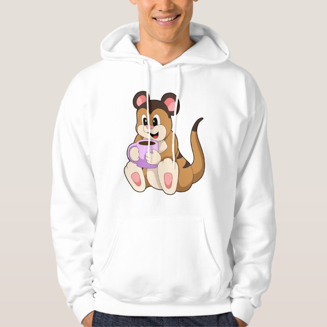 Sudadera Meerkat con la Copa de Café (Anverso)