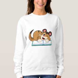 Sudadera Meerkat con libro