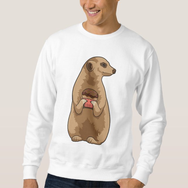 Sudadera Meerkat con Muffin (Anverso)