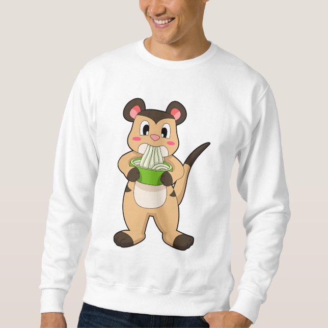 Sudadera Meerkat con Ramen (Anverso)