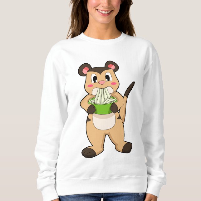 Sudadera Meerkat con Ramen (Anverso)