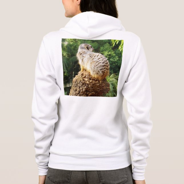 Sudadera Meerkat Con Vistas Altas, (Reverso)
