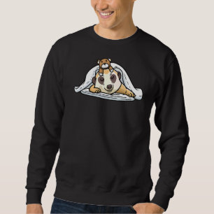 Sudadera Meerkat durmiente con animal relleno