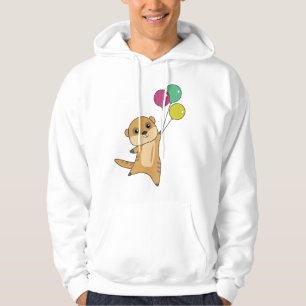 Sudadera Meerkat Moscas Con Globos Animales Cutáneos Para E