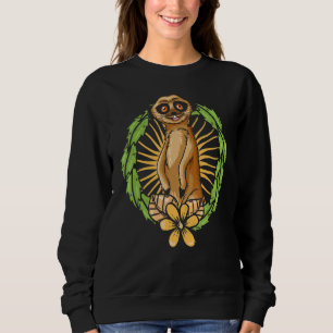 Sudadera Meerkat Suricate Africa Wilderlife Animal