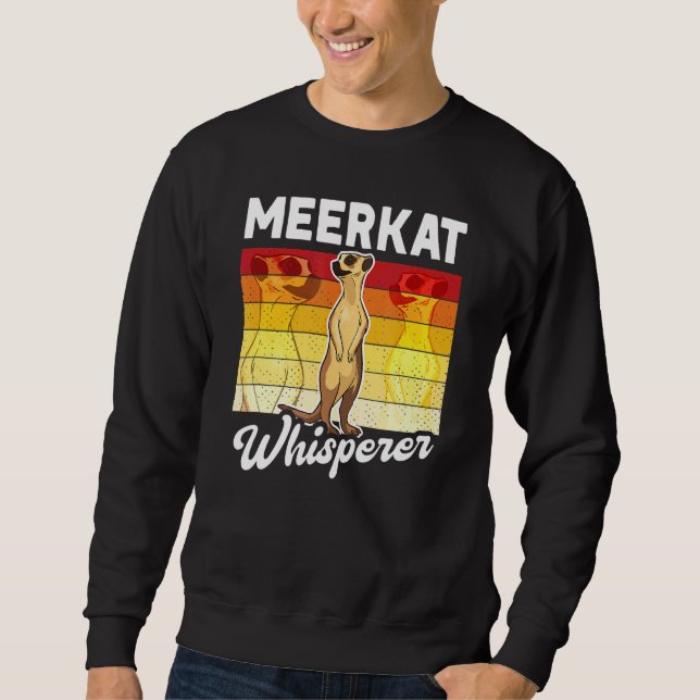 Sudadera Meerkat Whisperer (Anverso)