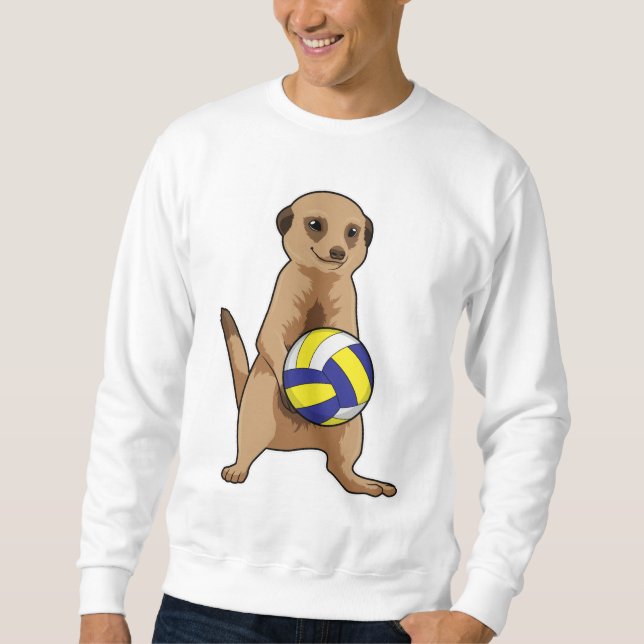 Sudadera Meerkat with Volleyball (Anverso)