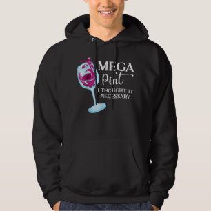 Sudadera Mega Punto I Pensó Que Era Necesario Divertido g S