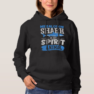 Sudadera Megalodon Shark es mi animal espiritual