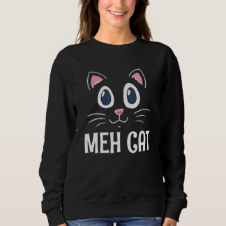 Sudadera Meh Cat  Cat  Humor Kitten Introvert Cat Mom