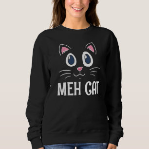 Sudadera Meh Cat Humor Gato Gato Gato Gato Gato Gatito Pres