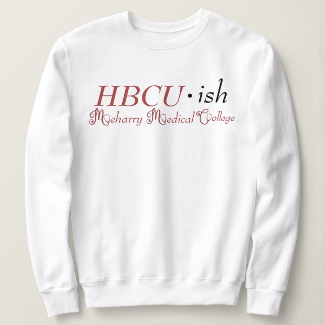 Sudadera Meharry Medical College Sweatshirt (Anverso del diseño)
