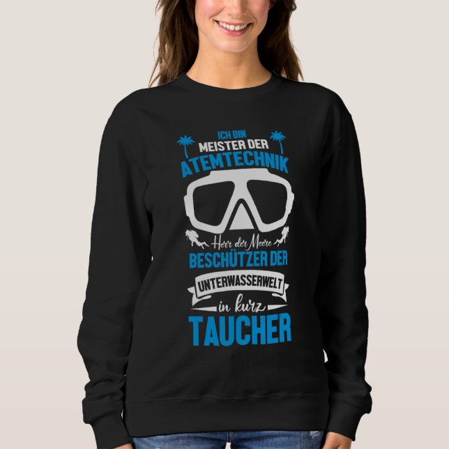 Sudadera Meister de buceo de Scuba Des Meeres (Anverso)