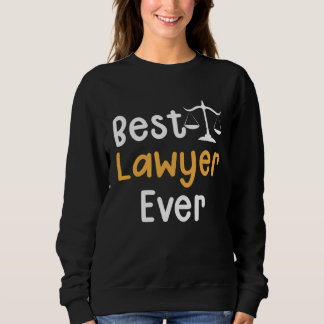 Sudadera Mejor abogado fiscal legal ley justicia litigante