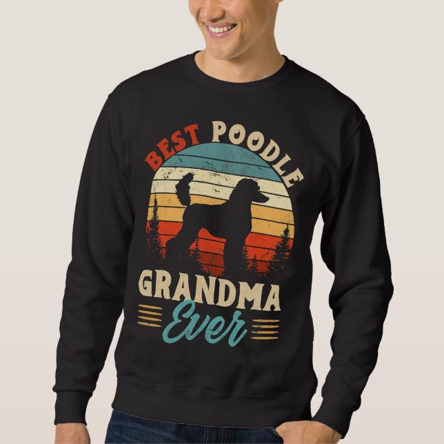 Sudadera Mejor Abuela de Carabinero de la Ever Dog Lover (Anverso)