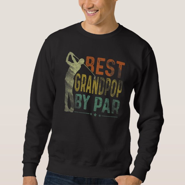 Sudadera Mejor Abuelo De Par Golf Abuelo Golfer Fa (Anverso)
