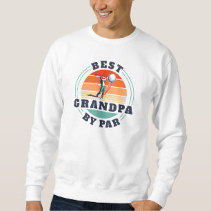 Sudadera Mejor Abuelo De Par Retro Golf Lover