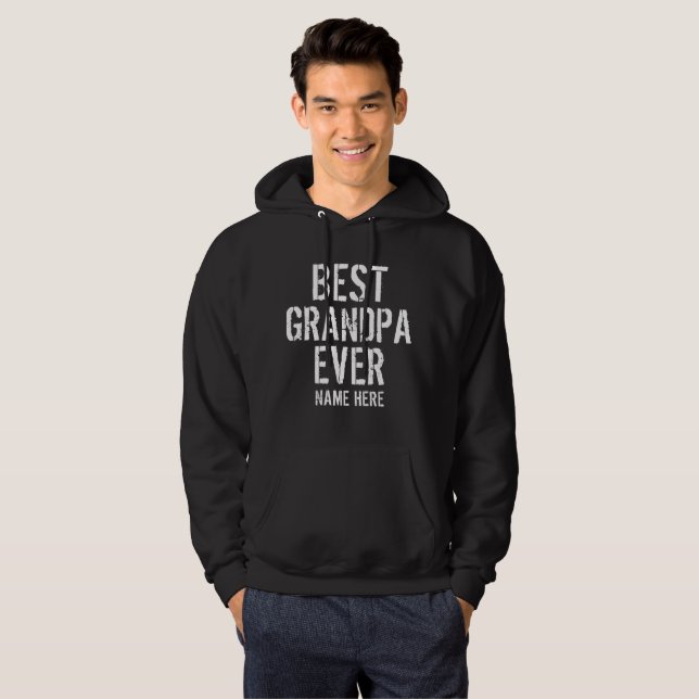 SUDADERA MEJOR ABUELO DE TODOS PERSONALIZAR  (Anverso completo)