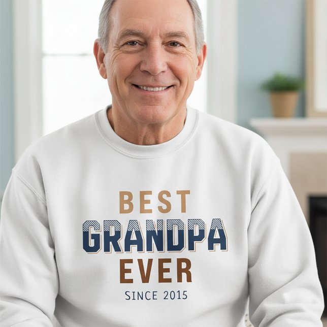 Sudadera Mejor Abuelo del Año  (Subido por el creador)