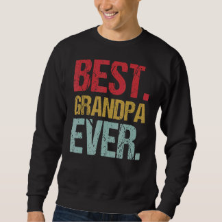 Sudadera Mejor Abuelo Retro Vintage Que Nunca Nuevo Papa