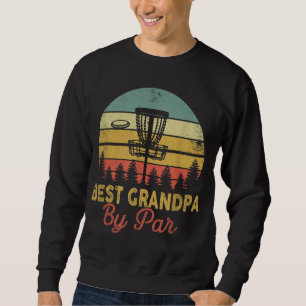 Sudadera Mejor Abuelo Vintage Por Par Disk Golf Gift Dad