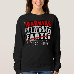 Sudadera Mejor adiós del mundo de advertencia, me refiero a