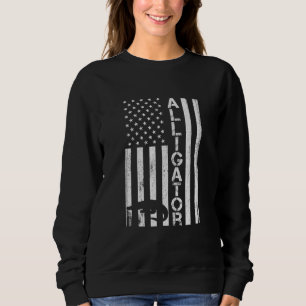 Sudadera Mejor Alligator Papá Que Nunca Usa Padres De Bande