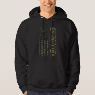 Sudadera Mejor Amapola Camuflaje Bandera Americana Día del