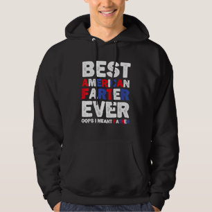Sudadera Mejor Americano Más Farter Que Nunca Ups Que Quier