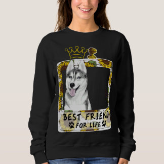 Sudadera Mejor Amigo De La Vida Para Husky
