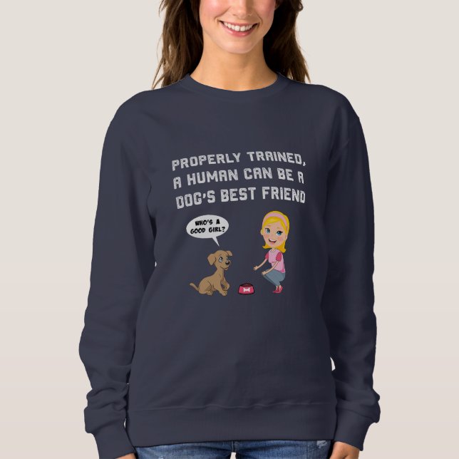 Sudadera Mejor amigo de perros (Anverso)
