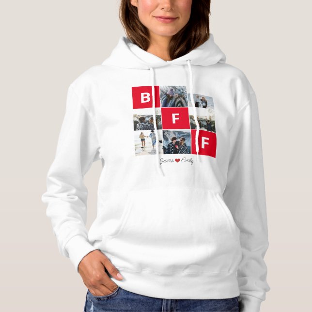 Sudadera Mejor Amigo Foto Hoodie (Anverso)