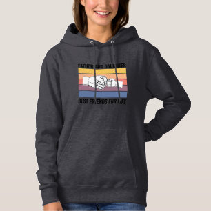 Sudadera Mejor Amigos Padre Hija para Siempre Vintage Desi