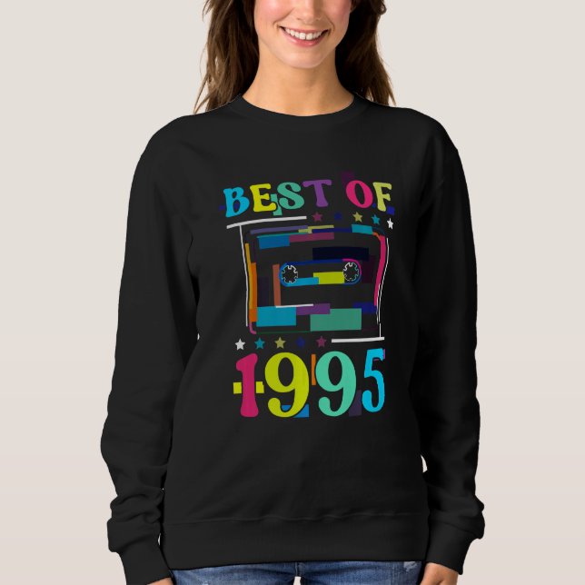 Sudadera Mejor Año De Nacimiento Retro Cassette Ta (Anverso)
