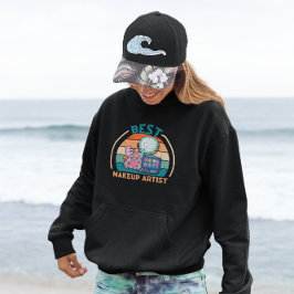 Sudadera Mejor artista de maquillaje - Retro