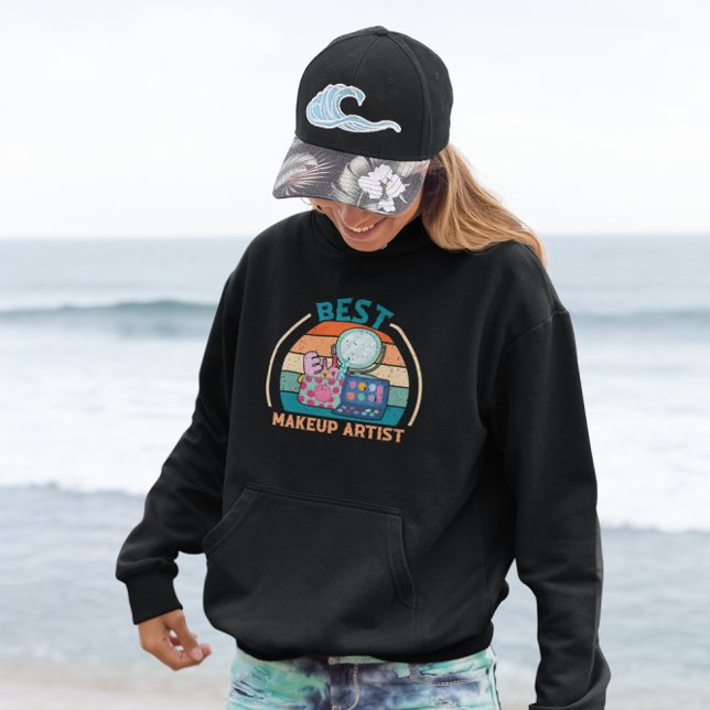 Sudadera Mejor artista de maquillaje - Retro (Subido por el creador)
