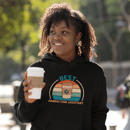 Sudadera Mejor Asistente de Producción - Retro